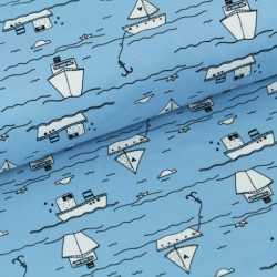 Bio Jersey Stoffonkel - Over the seas